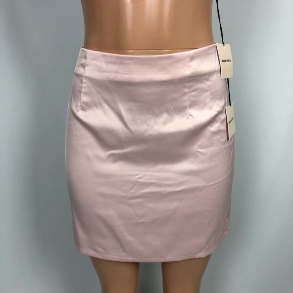 superdown Laine Diamond Bottom Edge Skirt Set Pink - Picture 6 of 12